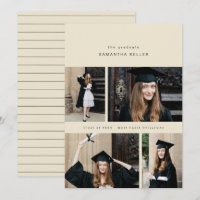 elegant minimalistic collage of 4 photos photocard