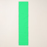 Elegant Minimalistic Solid Neon Spring Green Colou Scarf<br><div class="desc">The Elegant Minimalistic Solid Neon Spring Green colour pattern is a striking and modern design that captures the vibrancy and energy of neon hues. This bold yet sophisticated shade of Spring Green radiates freshness, making it a perfect choice for contemporary aesthetics. The minimalist and uniform nature of the pattern enhances...</div>