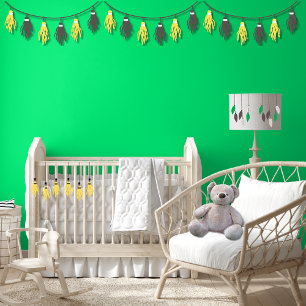 Elegant Minimalistic Solid Neon Spring Green Colou Wallpaper