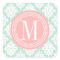 Elegant Mint Damask Personalised