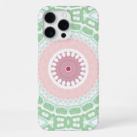 Elegant Mint Rose Mandala Design