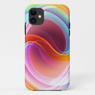 ELEGANT MODERN ABSTRACT PSYCHEDELIC ART Case-Mate iPhone CASE