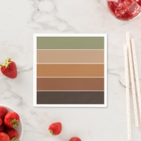 Elegant Modern Autumn Colours Striped