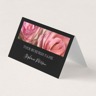 Elegant Modern Black Photo Template Professional  Business Card