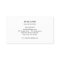 Elegant Modern Black Salon Photography Photo Card