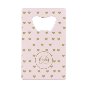 Elegant Modern Blush Pink Initials Monogram