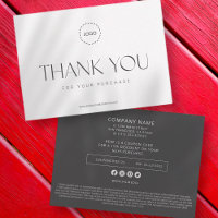 Elegant Modern Business Promo Coupon Ad Campaign