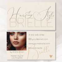Elegant Modern Calligraphy Signature Photo Image 