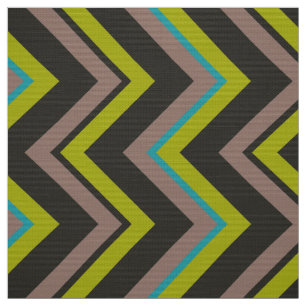 Elegant Modern Chevron Zigzag Pattern 2 Fabric