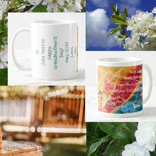 Elegant Modern Chic Art Grandma Extraordinaire Coffee Mug