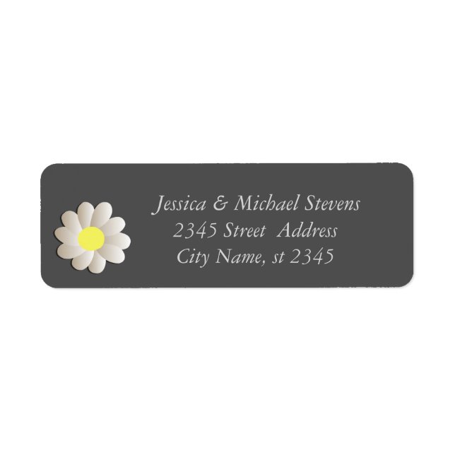 Elegant modern chic daisy (Front)