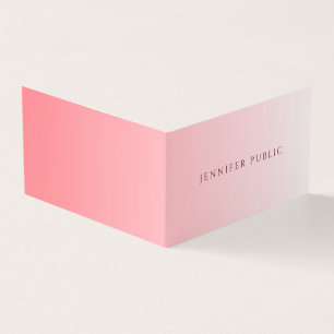 Elegant Modern Create Your Own Template Business Card