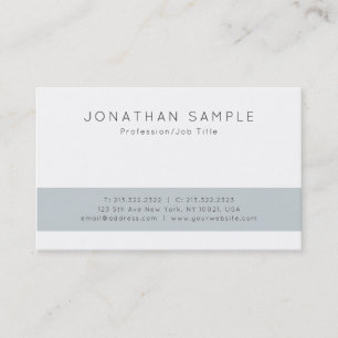 Elegant Modern Creative Professional Simple Design Business Card