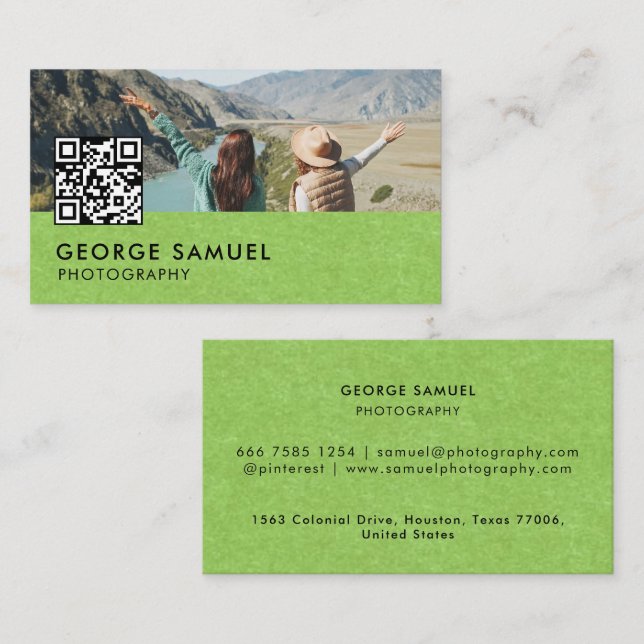 Elegant Modern Custom Logo Minimalist Simple Appointment Card (Front/Back)
