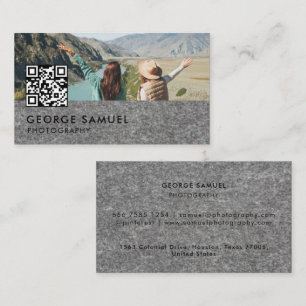 Elegant Modern Custom Logo Minimalist Simple Appointment Card