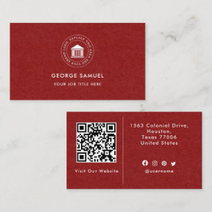 Elegant Modern Custom Logo Minimalist Simple Business Card