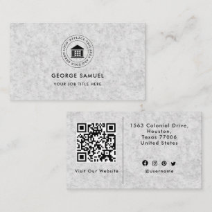 Elegant Modern Custom Logo Minimalist Simple Business Card