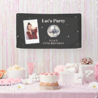 Elegant modern Disco Ball Birthday