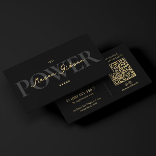 Elegant Modern Electrician Electrical MEP  Business Card