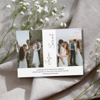 Elegant Modern Elegant 4 Photos wedding