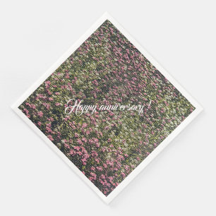 Elegant Modern Floral Napkin