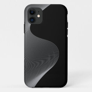 Elegant, modern, futuristic wave abstraction Case-Mate iPhone case