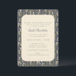 Elegant Modern Garden Floral Earthy Bat Mitzvah Invitation<br><div class="desc">Elegant Modern Garden Floral Earthy Bat Mitzvah Invitation</div>