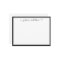 Elegant Modern Girly Classic Black Grey Script