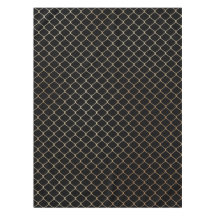 Elegant Modern Gold Fence Chain Pattern |