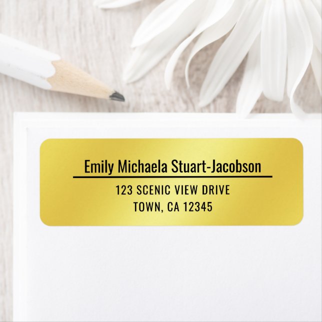 Elegant Modern Golden Contemporary Professional (Insitu)