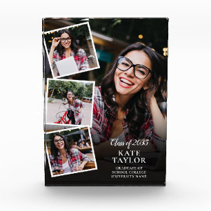 Elegant Modern Graduation 4 Photo Block