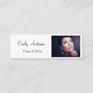 Elegant Modern Graduation Name Card