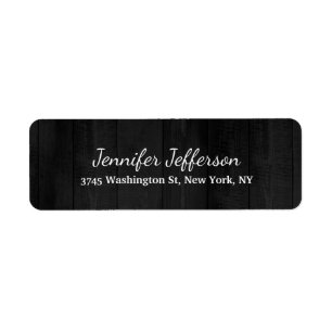 Elegant Modern Handwriting Creative Plain Grey