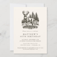 Elegant Modern Hunter Birthday Party 