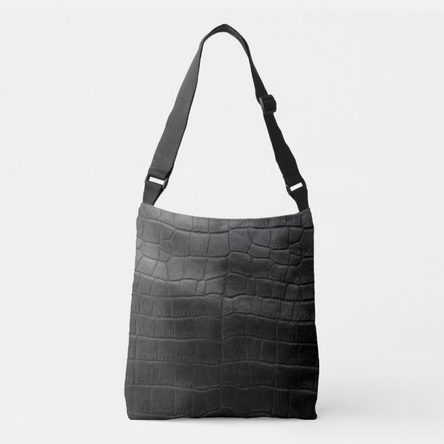 Elegant Modern Leather Crossbody Bag (Front)