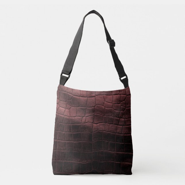 Elegant Modern Leather Crossbody Bag (Front)