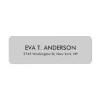 Elegant Modern Light Grey Professional
