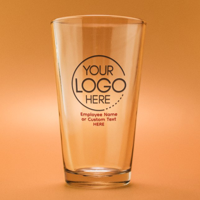 Elegant Modern Logo Employee/Company SWAG Red Glass (Creator Uploaded)