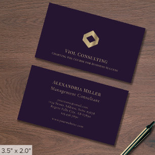 Elegant Modern Luxury Logo Business Card