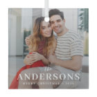 Elegant Modern Minimal | Christmas Couple Photo