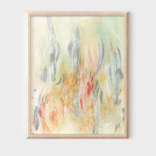 Elegant modern minimalist abstract art Poster (Creator Uploaded)