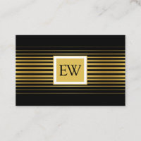 Elegant Modern Minimalist Faded Gold Lines Design