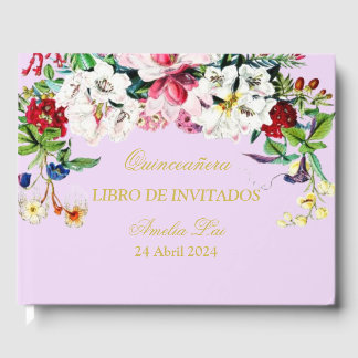 Elegant <modern minimalist guest book