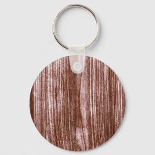 Elegant Modern Minimalist Rose Brown  Key Ring