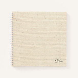Elegant Modern Monogram Notebook