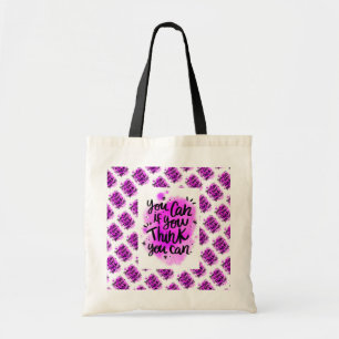Elegant Modern Motivation Best Popular Message Tote Bag