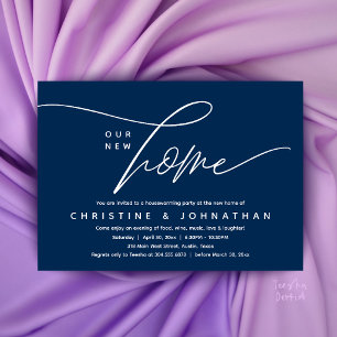 Elegant Modern New Home Housewarming Party Invitation