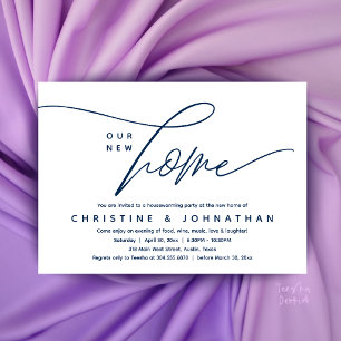 Elegant Modern New Home Housewarming Party Invitation