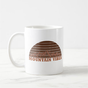 Elegant modern outdoor mountain vibes hiking lover coffee mug