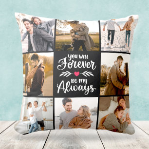 Elegant Modern Photo Collage Gift  Cushion